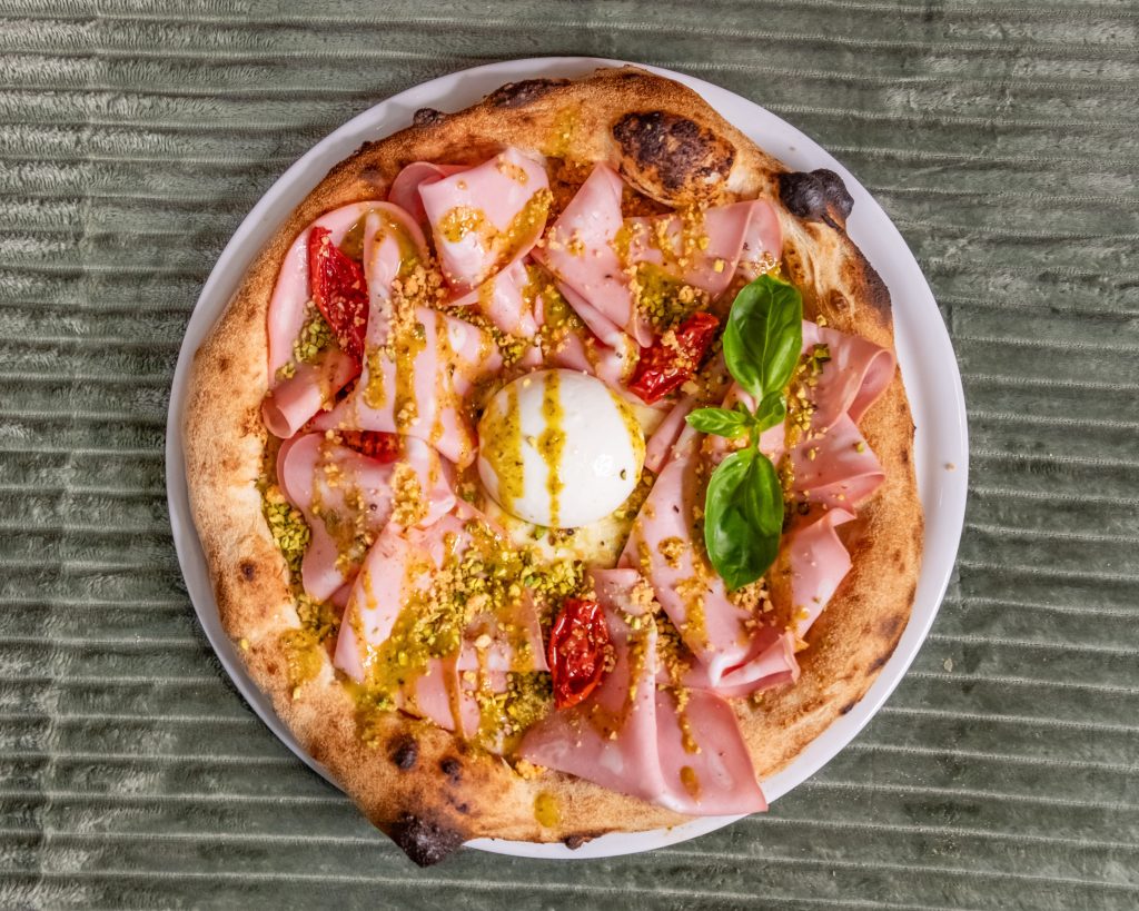 Pizza Pistacchio du restaurant vita-trattoria