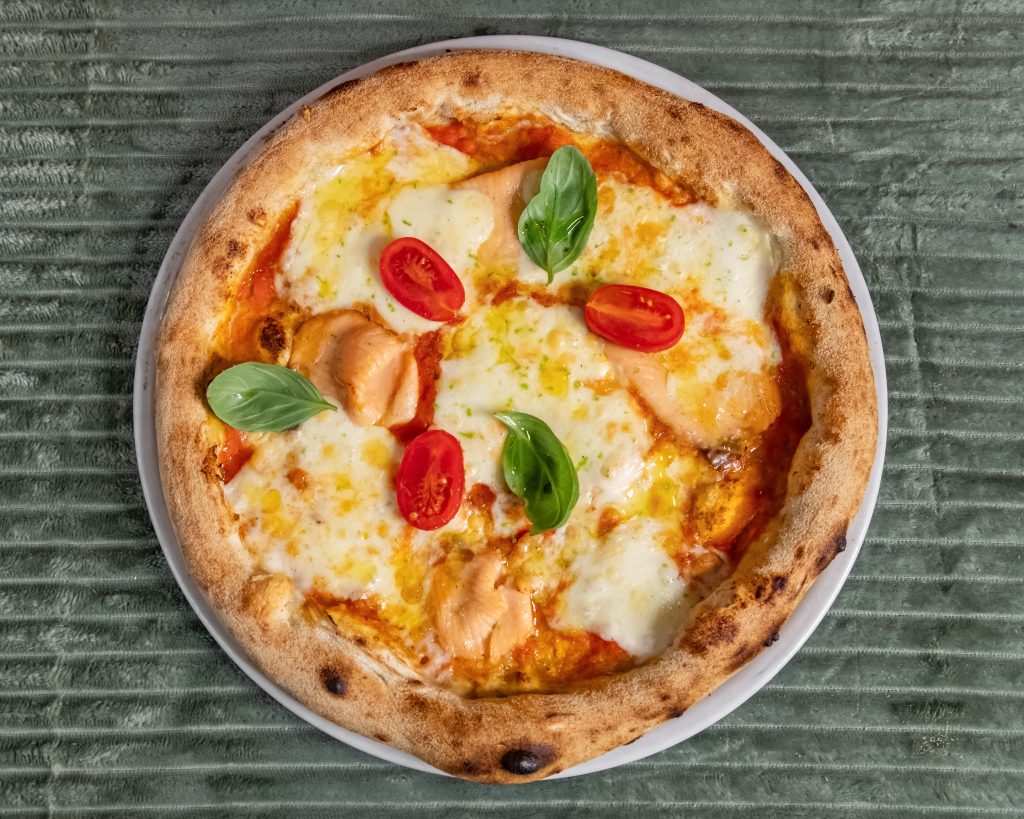 Pizza Salmone du restaurant vita-trattoria