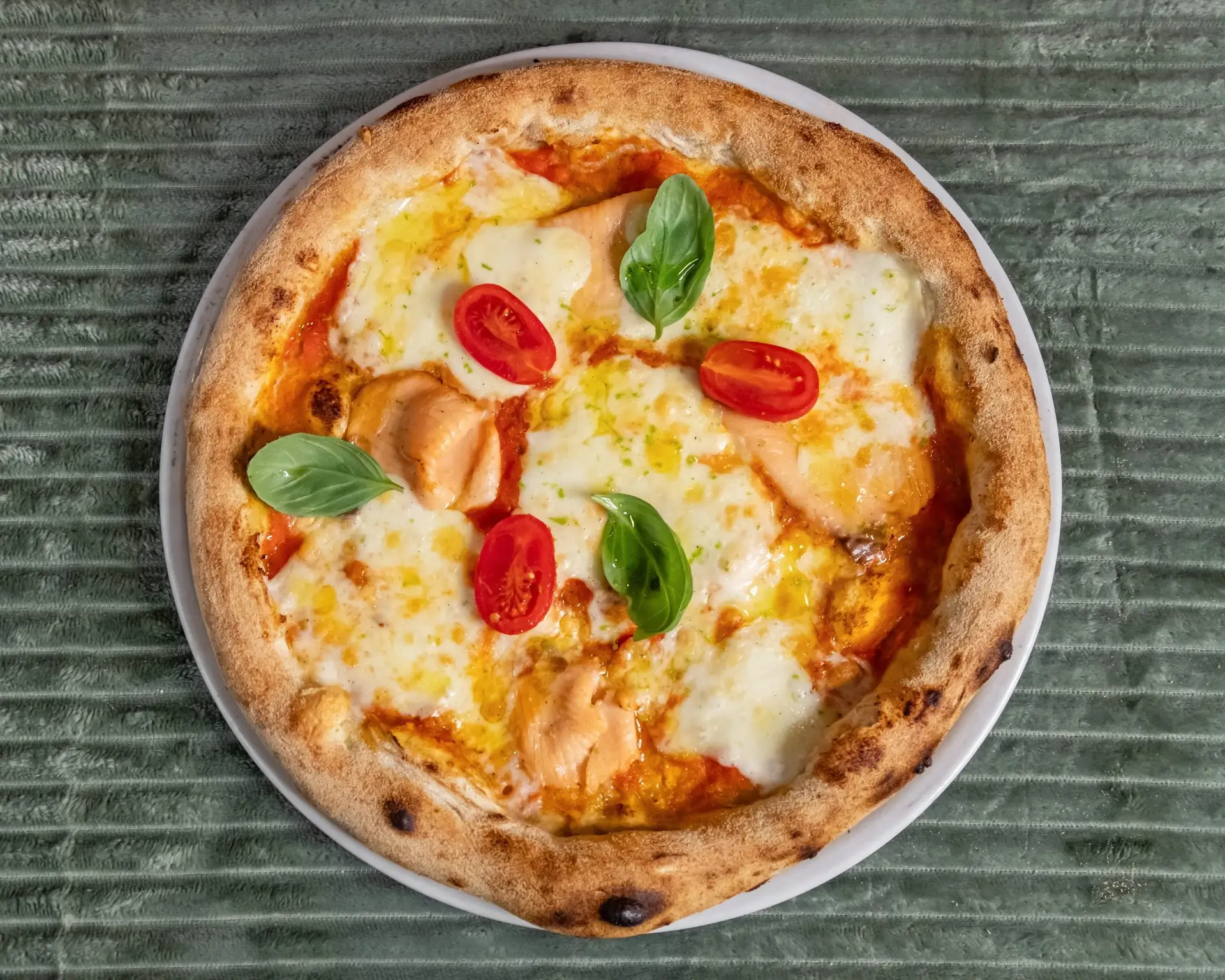 Pizza Salmone du restaurant vita-trattoria