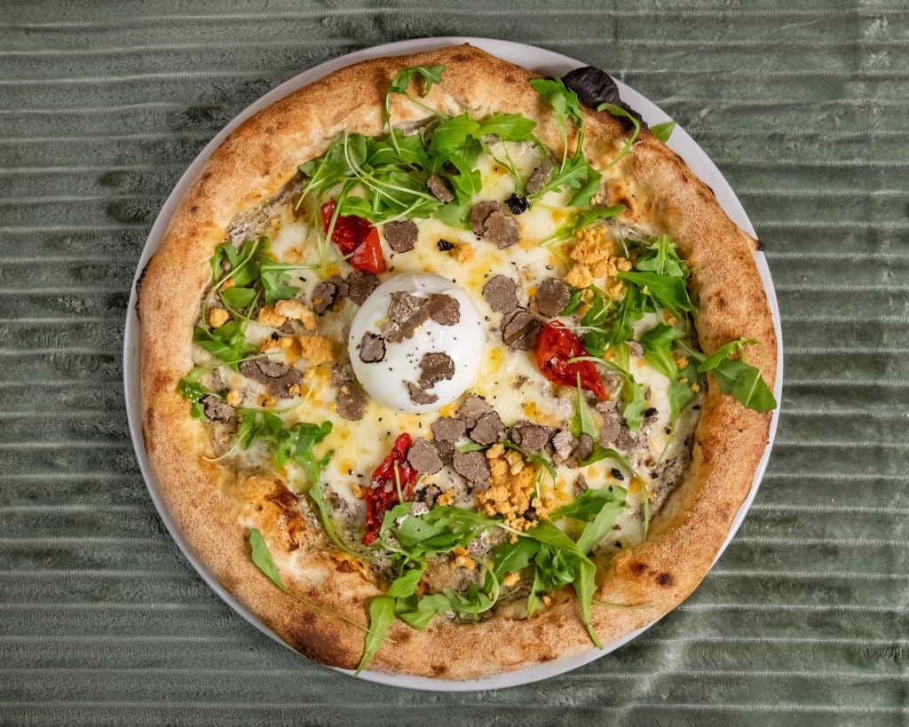 Pizza Tartufo du restaurant vita-trattoria