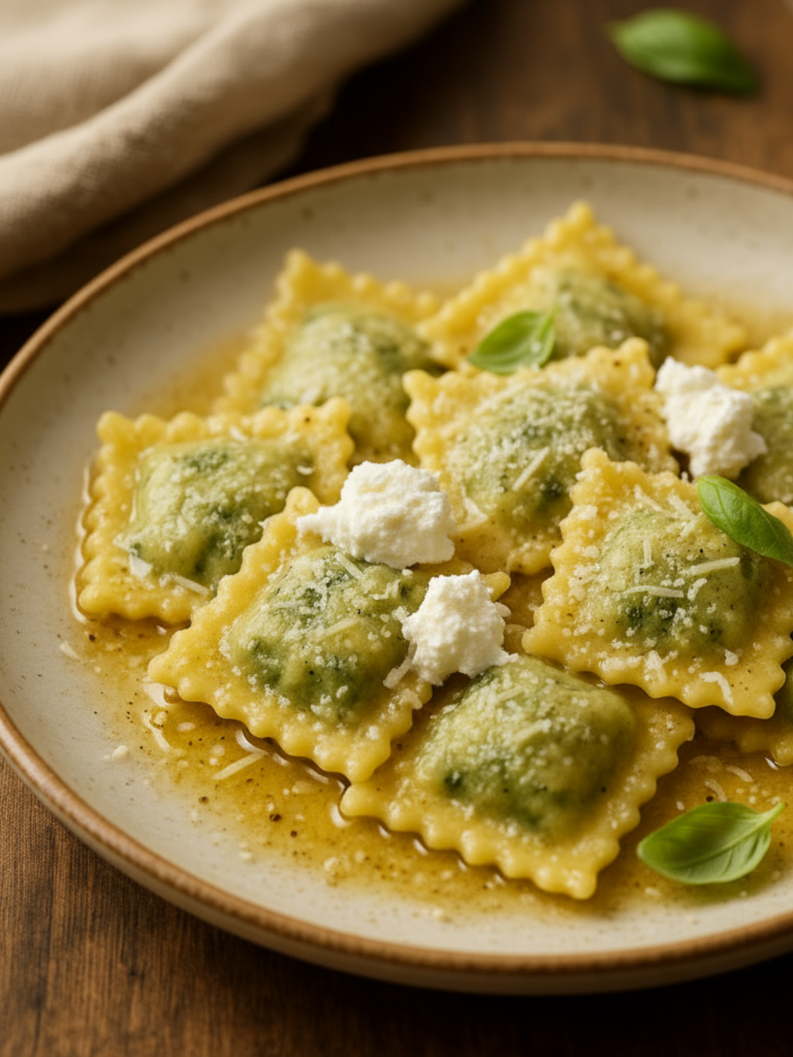 Ravioli Epinard 17€